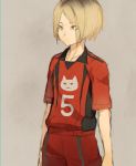  1boy haikyuu!! kaimuari kozume_kenma male rough short_hair solo sportswear volleyball_uniform 