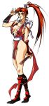  erect_nipples fan fatal_fury garou_densetsu hellstinger king_of_fighters obari_style photoshop ponytail shiranui_mai smile snk 