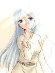  kisara long_hair moyasan robe solo sunbeam sunlight white_hair yu-gi-oh! yuu-gi-ou yuu-gi-ou_duel_monsters 