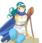  cape dragon_quest dragon_quest_iii masao panties sage_(dq3) sitting solo thigh-highs thighhighs underwear upskirt 