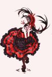  1girl date_a_live gothic_lolita heterochromia highres lolita_fashion tokisaki_kurumi twintails 