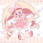  alice-whiteberry blonde_hair blue_eyes drill_hair earrings eyepatch harime_nui jewelry kill_la_kill long_hair smile twintails 