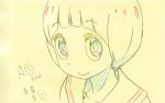  1girl color_trace key_frame kill_la_kill mankanshoku_mako official_art production_art short_hair sketch smile solo sushio 