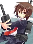  brown_hair kantai_collection nagasioo short_hair tagme wakaba_(kantai_collection) 