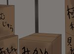  box cardboard_box comic kantai_collection no_humans translation_request yabu_q 