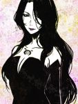  black_dress black_hair breasts dress fullmetal_alchemist kouya_(libera) long_hair lust violet_eyes 