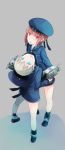  2girls blue_eyes brown_hair cannon comah gun hat kantai_collection long_sleeves looking_up multiple_girls open_mouth personification red_eyes sailor_collar sailor_dress sailor_hat short_hair silver_hair turret weapon z1_leberecht_maass_(kantai_collection) z3_max_schultz_(kantai_collection) 