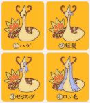  alternate_color alternate_hairstyle blue_hair kantarou_(8kan) milotic pokemon pokemon_(creature) pokemon_(game) shiny_pokemon translation_request 