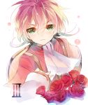  character_request copyright_request flower looking_at_viewer nekoto_maruta rose tagme 