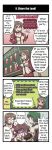  4koma artist_request class_of_heroes comic english hard_translated highres ken_to_mahou_to_gakuen_mono official_art tagme translated 