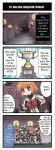  4koma artist_request class_of_heroes comic english hard_translated highres ken_to_mahou_to_gakuen_mono official_art tagme translated 