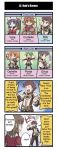  4koma artist_request class_of_heroes comic english hard_translated highres ken_to_mahou_to_gakuen_mono official_art tagme translated 