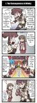  4koma artist_request class_of_heroes comic english hard_translated highres ken_to_mahou_to_gakuen_mono official_art tagme translated 