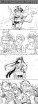  4koma comic gaijin_4koma gamagoori_ira highres inumuta_houka jakuzure_nonon junketsu kill_la_kill kiryuuin_satsuki matoi_ryuuko nudist_beach_uniform pink-ball sanageyama_uzu senketsu spoilers 