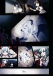  bat_wings comic fujiwara_no_mokou hakurei_reimu hat highres houraisan_kaguya inaba_tewi izayoi_sakuya kirisame_marisa moon movie_projector multiple_girls patchouli_knowledge remilia_scarlet shameimaru_aya takahata_yuki tokin_hat touhou wings yagokoro_eirin 