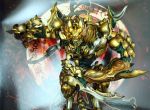  armor blade charging garo garo_(series) golden tagme 