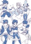  arrow dagger fantasy giorno_giovanna hat higashikata_jousuke jojo_no_kimyou_na_bouken jonathan_joestar joseph_joestar_(young) knife kuujou_jolyne kuujou_joutarou mage monk monoheiya sword thief weapon witch witch_hat wizard 