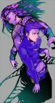  2boys diavolo honenashi_chicken jojo_no_kimyou_na_bouken long_hair multiple_boys purple sweater vinegar_doppio 