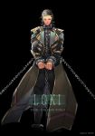  1boy armor black_hair chained handcuffs hh_(hhsis2) loki_(marvel) marvel solo 
