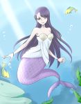  1girl gacchahero heartcatch_precure! mermaid monster_girl precure solo tsukikage_yuri 