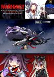  2girls english highres jun&#039;you_(kantai_collection) kantai_collection kikuzuki_(kantai_collection) multiple_girls parody shimoogawa taigei_(kantai_collection) 