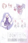  demon_parasite dress fancy_fantasia mecha sketch ueda_ryou 