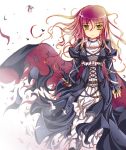  cape dress gradient_hair hijiri_byakuren ichirino_minagi long_hair multicolored_hair solo torn_clothes touhou yellow_eyes 