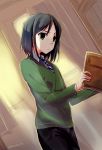  1boy black_hair book fate/zero fate_(series) green_eyes haruna_hisui solo waver_velvet 