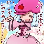  1girl blue_hair blush dress happinesscharge_precure! hat hosshiwa ikkyuu long_hair open_mouth precure solo 