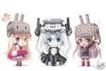  3girls :3 :d :o amatsukaze_(kantai_collection) blonde_hair blue_eyes blue_hair brown_eyes chibi dated fang grey_hair innertube kantai_collection multiple_girls open_mouth rensouhou-chan rensouhou-kun sakurano_tsuyu shimakaze_(kantai_collection) signature smile tagme wo-class_aircraft_carrier yellow_eyes 