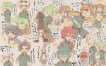  1girl 6+boys afuro_terumi aqua_eyes asurei_rune battle_eleven best_eleven bittowei_ozurokku blonde_hair blush brown_eyes brown_hair closed_eyes dual_persona fei_rune fubuki_shirou glasses goggles goggles_on_head green_hair grin hair_ornament hair_over_one_eye hakuryuu_(inazuma_eleven) heart inazuma_eleven inazuma_eleven_(series) inazuma_eleven_choujigen_dream_match inazuma_eleven_go inazuma_eleven_go_chrono_stone inazuma_eleven_go_galaxy kazemaru_ichirouta kiyama_hiroto long_hair matatagi_hayato matsukaze_tenma moyuchocolats multicolored_hair multiple_boys nanobana_kinako no_pupils open_mouth ponytail redhead saryuu_evan short_hair shuu_(inazuma_eleven) smile soccer_uniform sportswear time_paradox two-tone_hair white_hair 