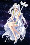  anime_coloring asa_(seito926) bishoujo_senshi_sailor_moon double_bun full_body hair_ornament highres long_hair official_style sailor_cosmos staff 