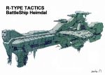  battleship cannon r-type r-type_tactics science_fiction signature space_craft zasha 