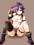  animal_ears black_hair blush boots brown_eyes god_eater god_eater_2 high_resolution highres kouzuki_nana matatabi_(2ccp) 