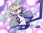  danmaku grey_hair jewelry mouse_ears nazrin pendant red_eyes shokkin short_hair solo touhou 