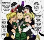  comic english harem nara_shikamaru naruto tayuya temari tsuchi_kin yamanaka_ino 