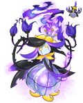  chandelure emererre fusion lilligant no_humans pixelated pokemon pokemon_(creature) pokemon_(game) 