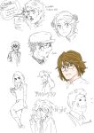  :3 :p =_= alto_clef artist_self-insert bandaid baseball_cap brown_hair camera character_request english facial_hair flying_sweatdrops gerald_(scp) glasses green_eyes hat highres jack_bright jewelry kondraki labcoat looking_at_viewer multiple_boys necklace necklace_removed open_mouth pendant poorly_drawn profanity scp-105 seneo sketch sweatdrop tagme tongue tongue_out translation_request tumble 