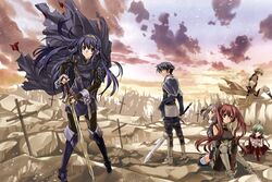  ahoge black_hair blonde_hair blue_eyes blue_hair braid brown_hair cynthia_(fire_emblem) eudes_(fire_emblem) fire_emblem fire_emblem:_kakusei green_hair long_hair lucina morozumi_(kaorin) nintendo nn_(fire_emblem) redhead selena_(fire_emblem) sword twin_braids twintails weapon 