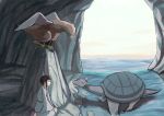  alice_(wonderland) alice_in_wonderland griffin gryphon mock_turtle shouhei 