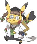  clothed_pokemon cosplay cosplay_pikachu full_body highres no_humans oomura_yuusuke pikachu pokemon pokemon_(creature) pokemon_(game) pokemon_oras rare_candy 