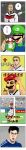  2014_fifa_world_cup absurdres black_hair comic eating facial_hair hat highres lionel_messi long_image luigi mario mario_gotze mushroom mustache sergio_romero super_mario_bros. tall_image world_cup 