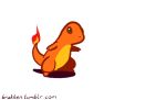  animated animated_gif brakken breathing_fire charizard charmander charmeleon evolution fire no_humans pokemon pokemon_(creature) wings 