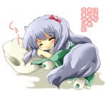  ex-keine ex_keine kamishirasawa_keine lowres sleeping touhou translated yuzuyunagi 