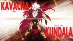  1boy armor cape fate/apocrypha fate_(series) kill_la_kill lancer_of_red parody sindri solo white_hair 
