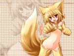  fox_girl golden_hair moonlight_flower ragnarok_online red_eyes 