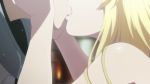  1boy 1girl aldnoah.zero animated animated_gif asseylum_vers_allusia blonde_hair kiss screencap slaine_troyard water 