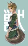  animal_ears blonde_hair blue_eyes link tail the_legend_of_zelda tsuyu_(tsuuuyu) twilight_princess 