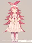  1girl artist_name closed_eyes flaky happy_tree_friends kaboom-chuck long_hair redhead simple_background solo translation_request very_long_hair 