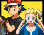  1boy 1girl amada ash_ketchum_(pokemon) eureka_(pokemon) pokemon pokemon_(anime) satoshi_(pokemon) 